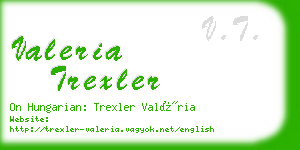 valeria trexler business card